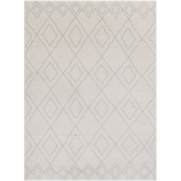 Union Rustic Calvo Power Loom Performance Taupe/Beige Rug & Reviews